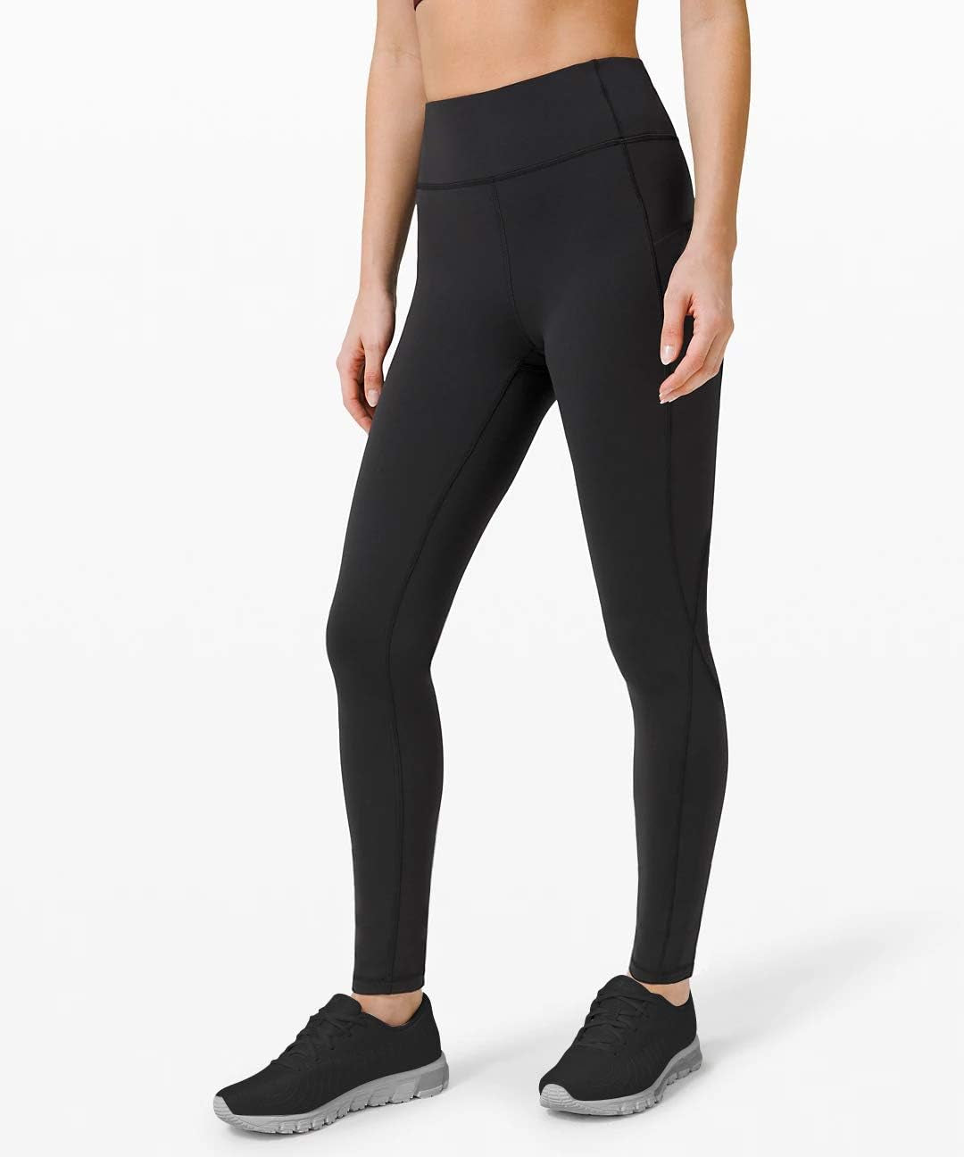 Women's High-Waisted Yoga Pants with Pockets - Tummy Control Leggings for Workouts