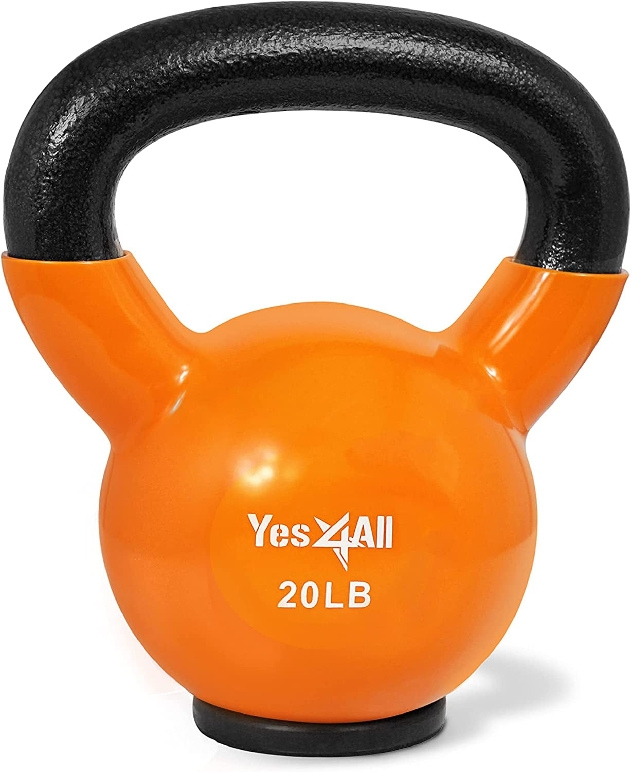 Empower Your Workout: Women's Rubber Base Kettlebell Set (20 Lbs) for Ultimate Strength Training!